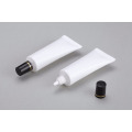 Factory Price plating screw cap for skin care clear soft tube